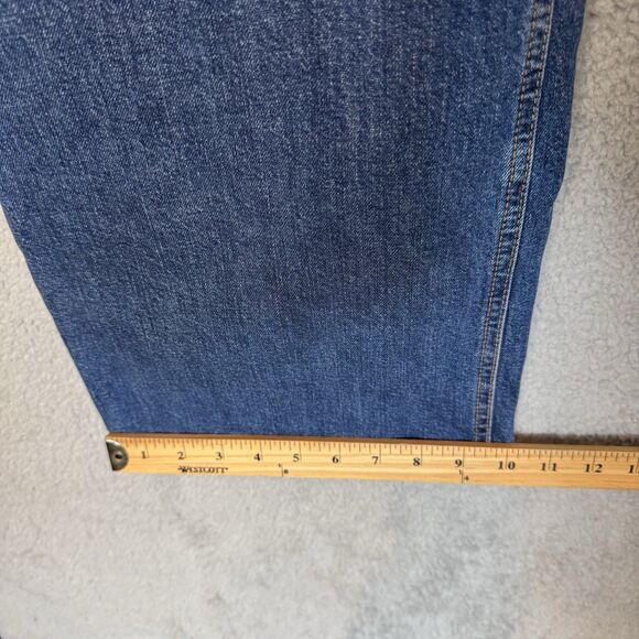 Tecovas Jeans Mens 40x31 Medium Blue Straight Ranch Western Cowboy Rodeo - Picture 5 of 11